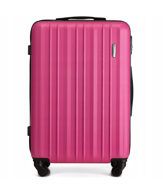 Vidutinio dydžio kelioninis lagaminas ant ratukų RYANAIR WIZZAIR 58L kietas ZAGATTO