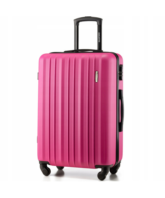 Vidutinio dydžio kelioninis lagaminas ant ratukų RYANAIR WIZZAIR 58L kietas ZAGATTO