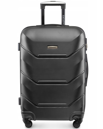 Vidutinio dydžio kelioninis lagaminas ant ratukų RYANAIR bagažas 60L kietasis ZAGATTO