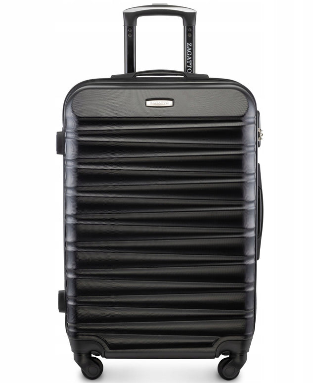 Vidutinio dydžio kelioninis lagaminas ant ratukų RYANAIR bagažas 60L kietasis ZAGATTO