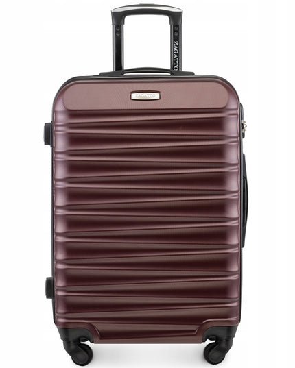 Vidutinio dydžio kelioninis lagaminas ant ratukų RYANAIR bagažas 60L kietasis ZAGATTO