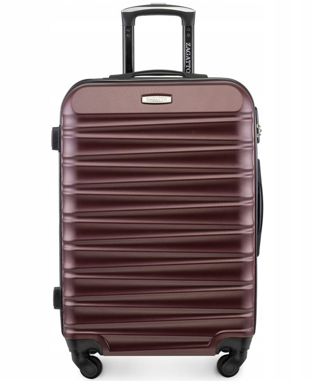 Vidutinio dydžio kelioninis lagaminas ant ratukų RYANAIR bagažas 60L kietasis ZAGATTO