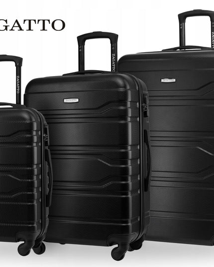 Vidutinio dydžio kelioninis lagaminas ant ratukų RYANAIR bagažas 60L kietasis ZAGATTO