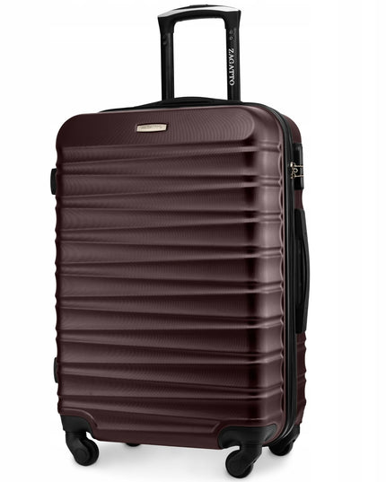 Vidutinio dydžio kelioninis lagaminas ant ratukų RYANAIR bagažas 60L kietasis ZAGATTO