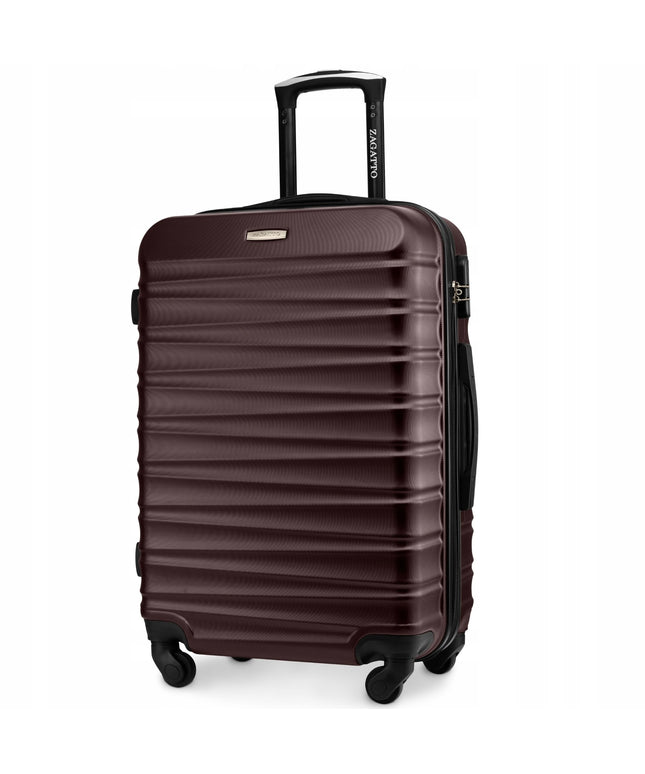 Vidutinio dydžio kelioninis lagaminas ant ratukų RYANAIR bagažas 60L kietasis ZAGATTO