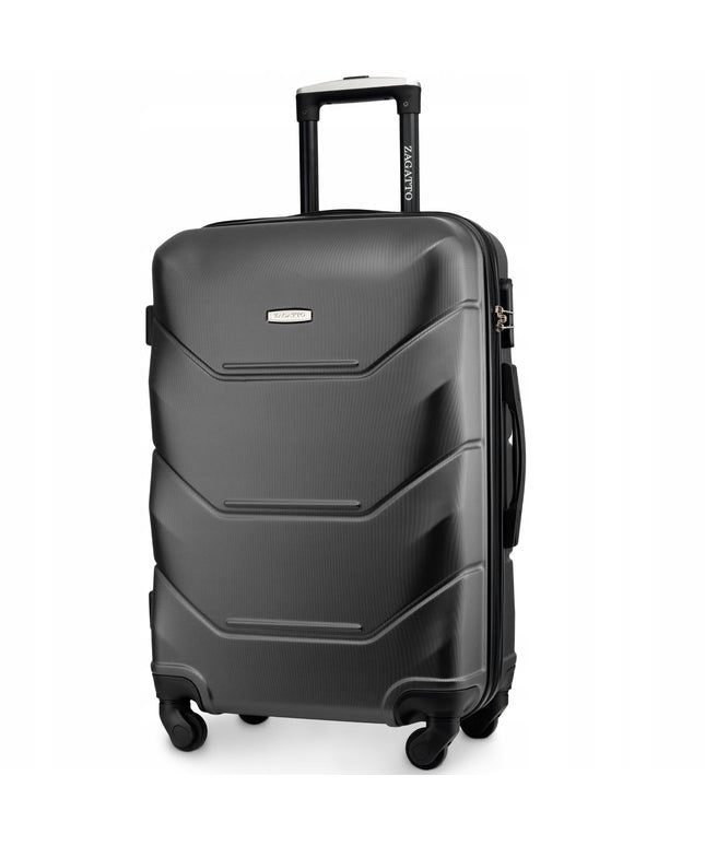 Vidutinio dydžio kelioninis lagaminas ant ratukų RYANAIR bagažas 60L kietasis ZAGATTO