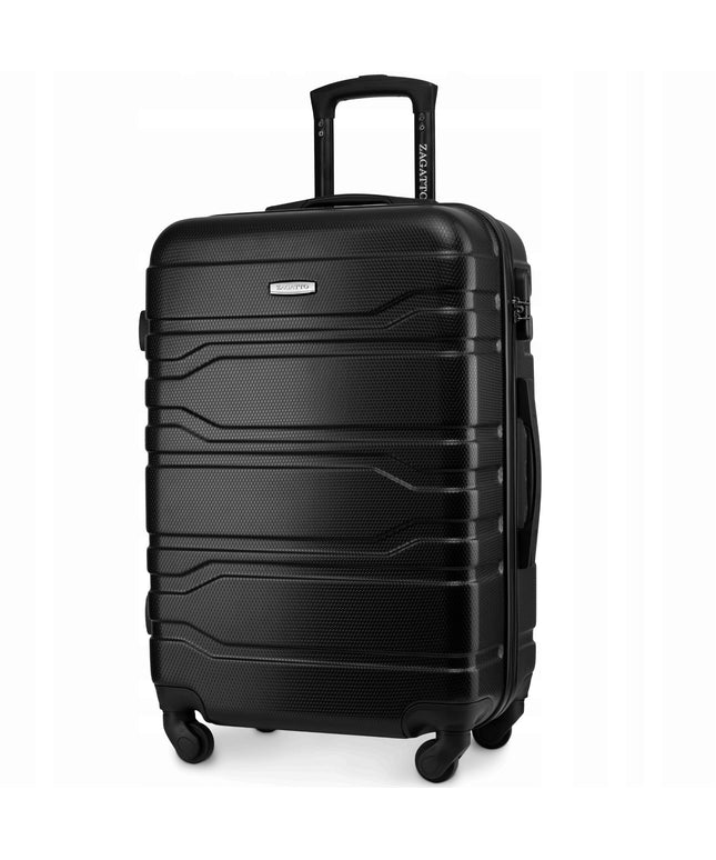 Vidutinio dydžio kelioninis lagaminas ant ratukų RYANAIR bagažas 60L kietasis ZAGATTO