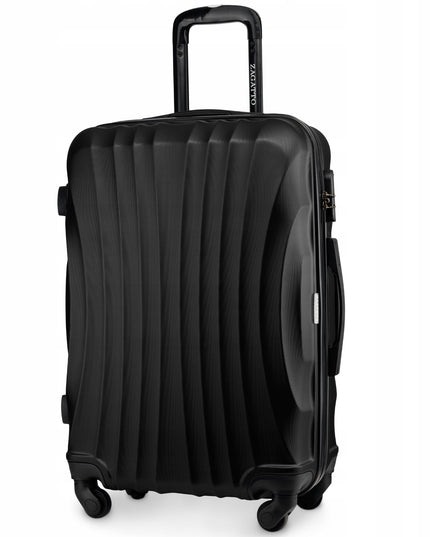 Vidutinio dydžio kelioninis lagaminas su ratukais RYANAIR 60L kietas ZAGATTO