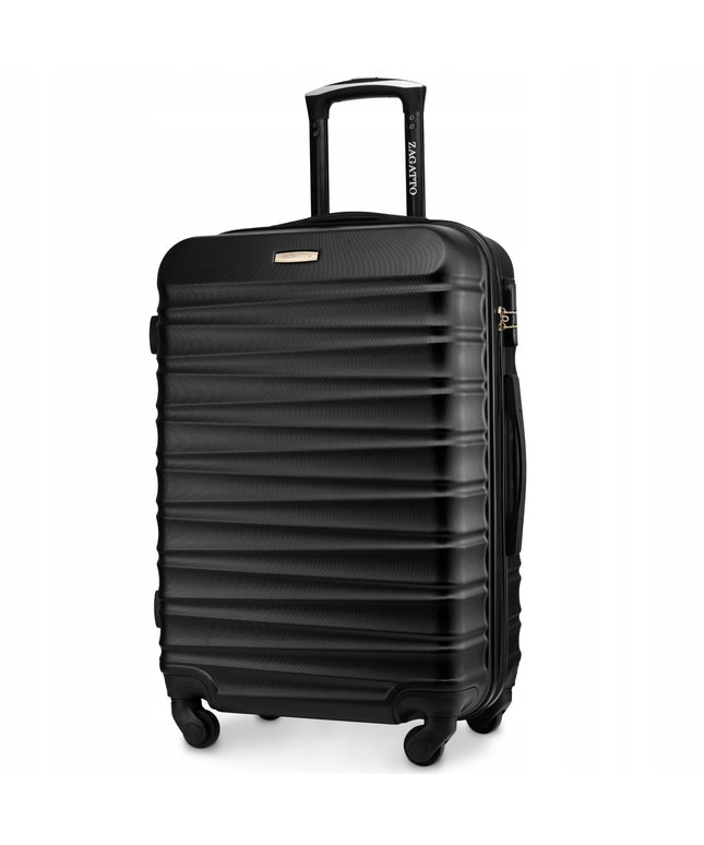 Vidutinio dydžio kelioninis lagaminas ant ratukų RYANAIR bagažas 60L kietasis ZAGATTO