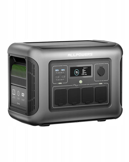 ALLPOWERS R1500 Lite nešiojamoji energijos stotis, 1600 W, 1056 Wh