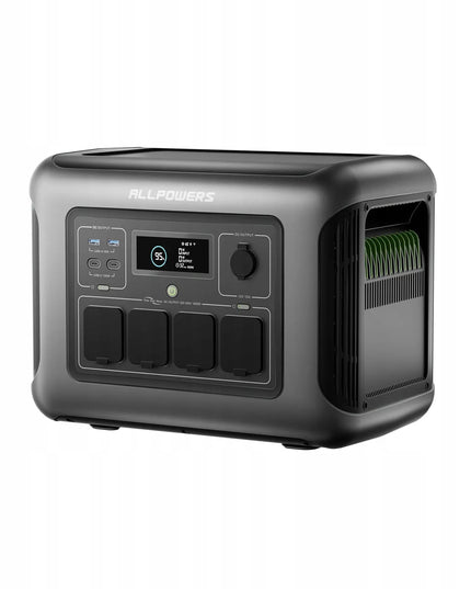 ALLPOWERS R1500 Lite nešiojamoji energijos stotis, 1600 W, 1056 Wh