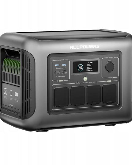 ALLPOWERS R1500 Lite nešiojamoji energijos stotis, 1600 W, 1056 Wh