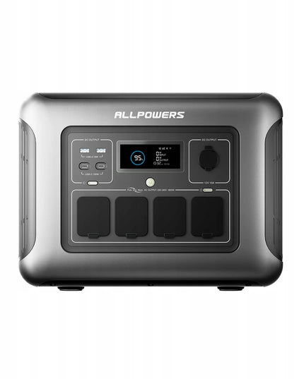 ALLPOWERS R1500 Lite nešiojamoji energijos stotis, 1600 W, 1056 Wh