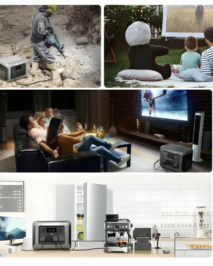 ALLPOWERS R1500 Lite nešiojamoji energijos stotis, 1600 W, 1056 Wh