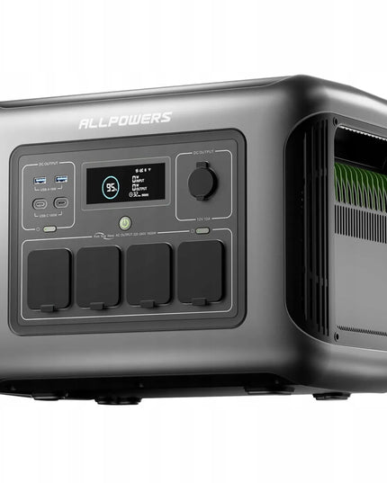 ALLPOWERS R1500 Lite nešiojamoji energijos stotis, 1600 W, 1056 Wh