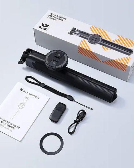 K&F Concept X97-C 180 cm trikojis išmaniesiems telefonams su MagSafe ir Bluetooth nuotolinio valdymo pulteliu