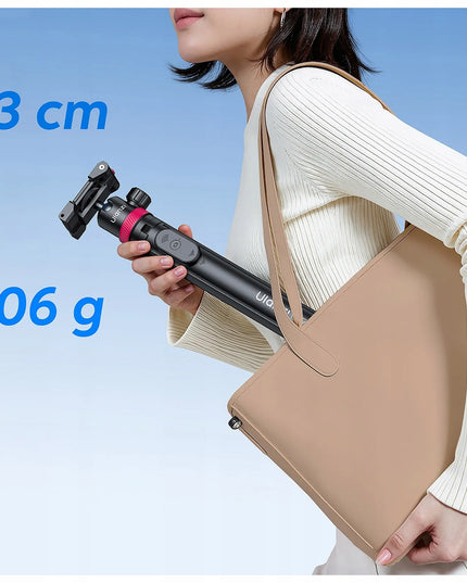 Trikojis asmenukių lazda ULANZI MT-44B, telefono laikiklis, 1/4" sriegis, Bluetooth nuotolinio valdymo pultelis