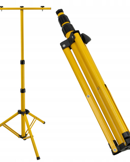 LED apšvietimo stovas, prožektoriams, halogenams, 2 lempos su skersiniu