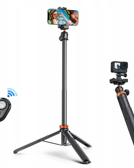 K&F Concept trikojis ir asmenukių lazda telefonui bei kamerai, skirta DJI, GoPro ir Pilot