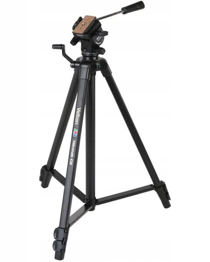 Velbon Videomate 438 trikojis su alyvine galvute