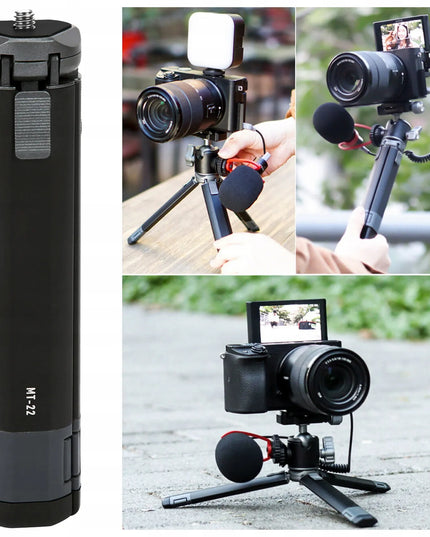 Vlog trikojis ULANZI MT-22, iki 2,5 kg, veidrodiniams ir beveidrodiniams fotoaparatams bei kameroms