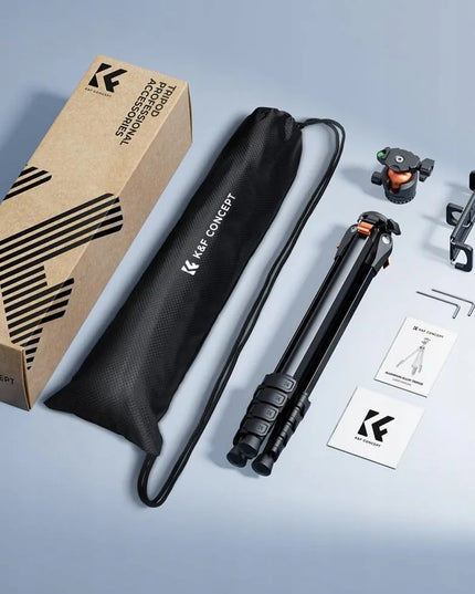 Fotografinis trikojis K&F KF09.171, 360° galvutė, Arca Swiss, iki 8 kg