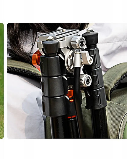 Foto ir vaizdo įrašų trikojis K&F Concept K234A7 su skysčine galvute FH-03