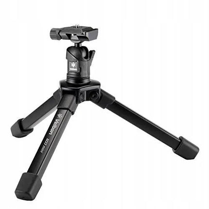 Velbon M33 Mini stalinis trikojis 19 cm, juodas – akcija