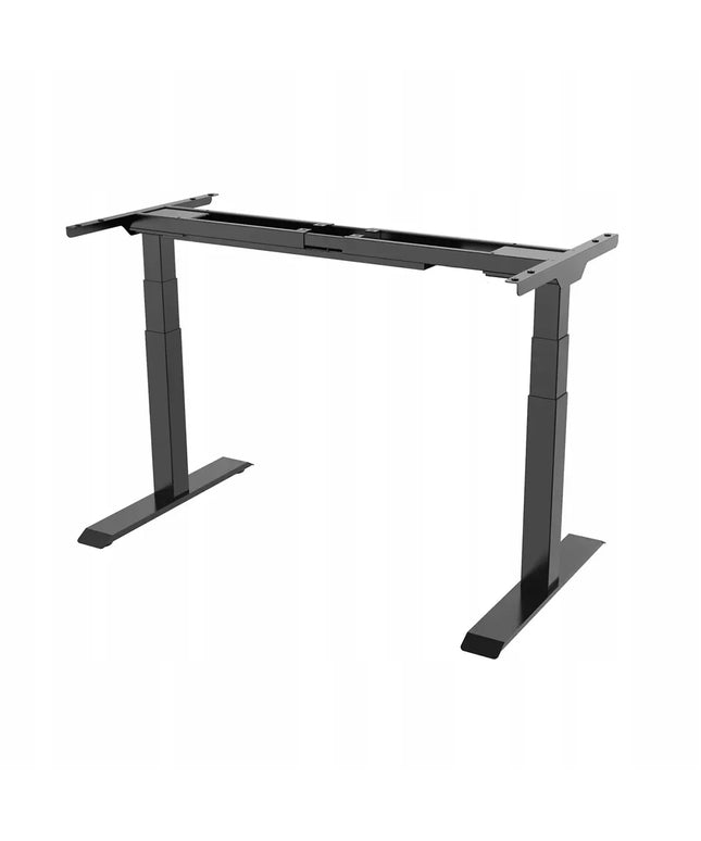 Spacetronik reguluojamas elektrinis stalo rėmas 125 kg, 2 varikliai, juodas