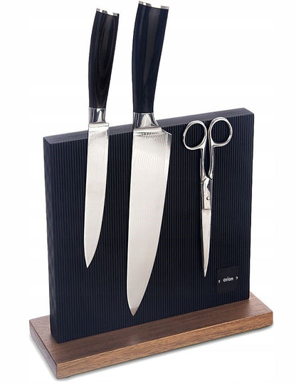 Magnetinis universalus virtuvės peilių ir įrankių stovas, dvipusis