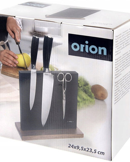 Magnetinis universalus virtuvės peilių ir įrankių stovas, dvipusis