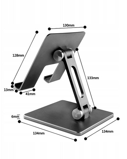 Reguliuojamas planšetės stovas ant stalo APPLE, SAMSUNG, LENOVO