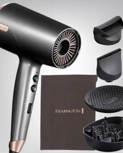 „Remington“ D6077 plaukų džiovintuvas, 2000 W, jonizacija, difuzoriai, koncentratorius