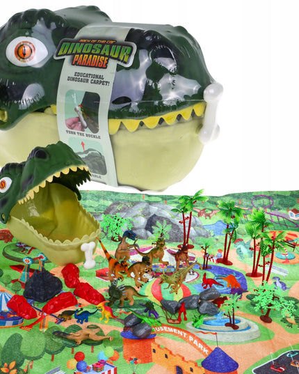 Dinozaurų pasaulis kilimėlis figūrėlės ypač kokybiškas