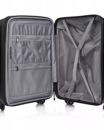 SwissBags Kieta rankinio bagažo lagaminas iš polipropileno, Ibiza, 52 l