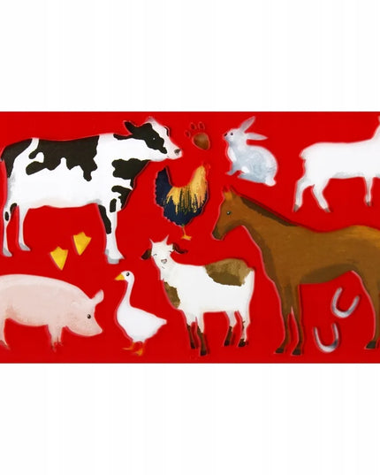 Piešimo trafaretai „Starpak Animals“, 2 vnt., 225 × 130, 505506