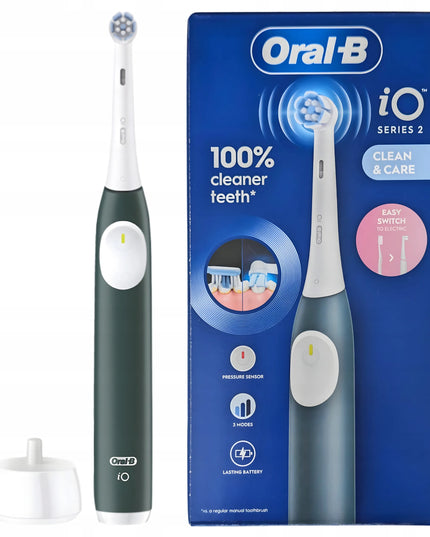 Elektrinis magnetinis dantų šepetėlis Oral-B iO Series 2 Forest Green