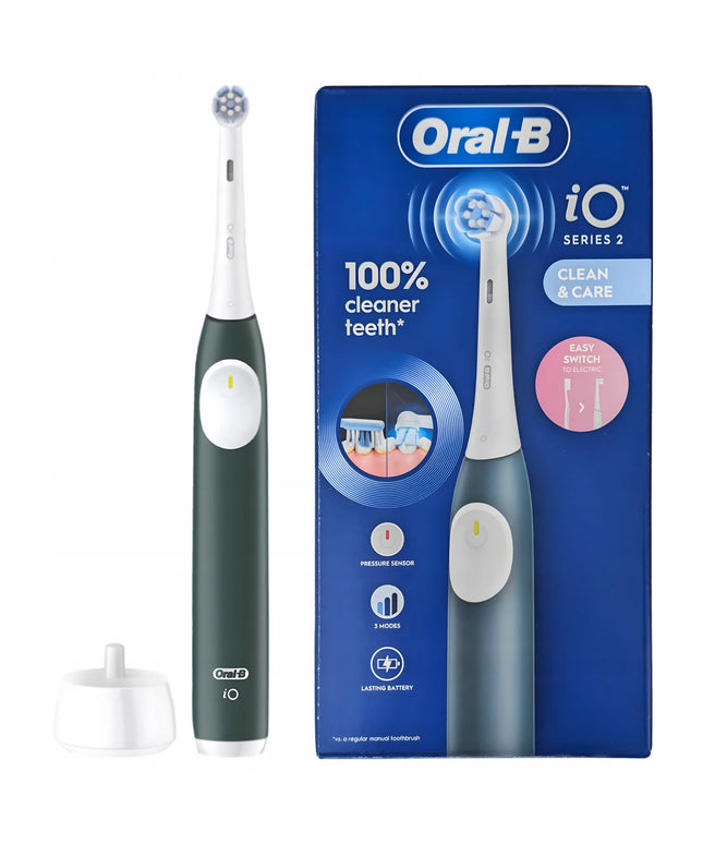 Elektrinis magnetinis dantų šepetėlis Oral-B iO Series 2 Forest Green