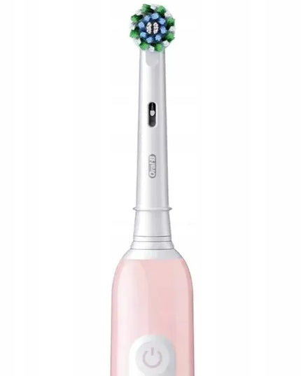 Elektrinis dantų šepetėlis Oral-B Pro 1 Series, rožinis, su kelioniniu dėklu