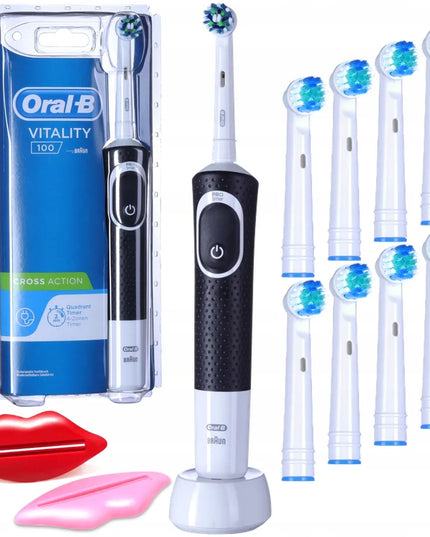 Elektrinis dantų šepetėlis Oral-B Vitality 100 RINKINYS