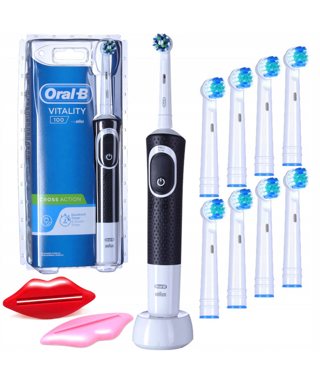 Elektrinis dantų šepetėlis Oral-B Vitality 100 RINKINYS