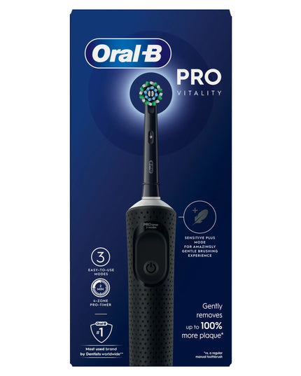 Elektrinis dantų šepetėlis Oral-B Vitality Pro D103 Box Black