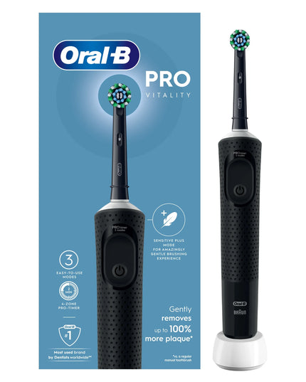 Elektrinis dantų šepetėlis Oral-B Vitality Pro D103 Box Black