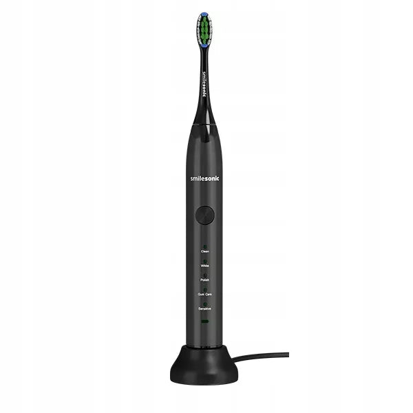 Soninis dantų šepetėlis Smilesonic EX Black