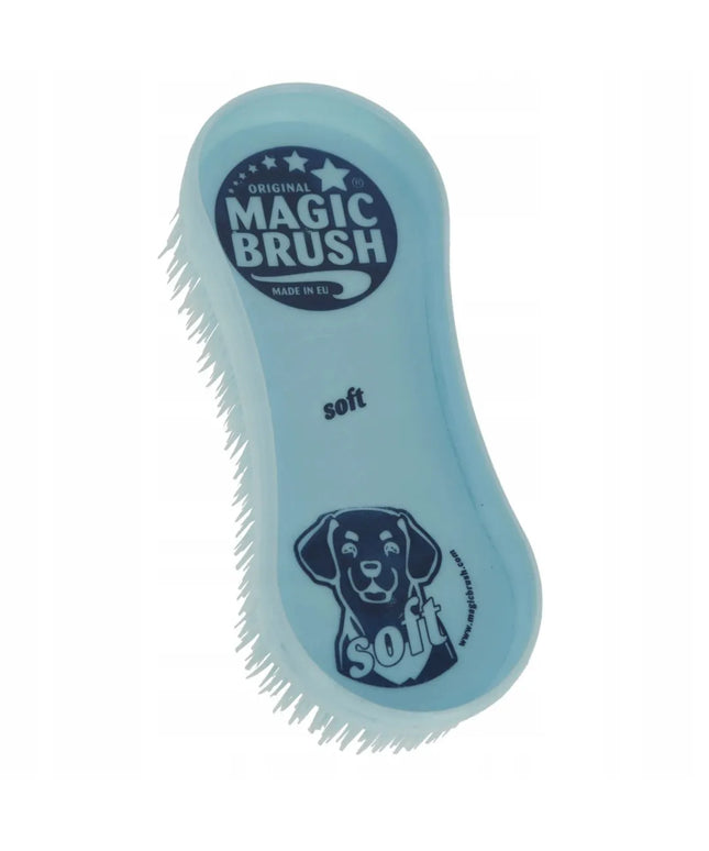 Šunų šepetys, Ocean Blue, minkštas, MagicBrush