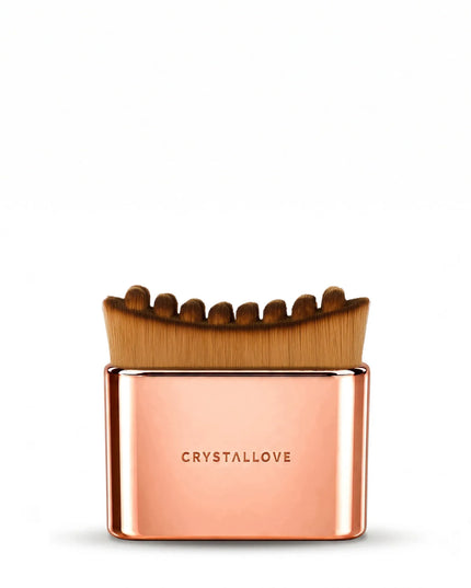CRYSTALLOVE Contour Face Brush – rankinis veido masažuoklis limfodrenažiniam masažui