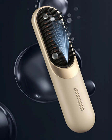 GlamBrush elektrinis plaukus tiesinantis šepetys, 4 temperatūros lygiai, jonizacija