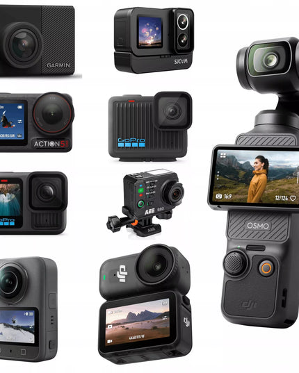 Sunnylife galvos ir šalmo dirželis – laikiklis sportinėms kameroms GoPro Hero, DJI, SJCAM