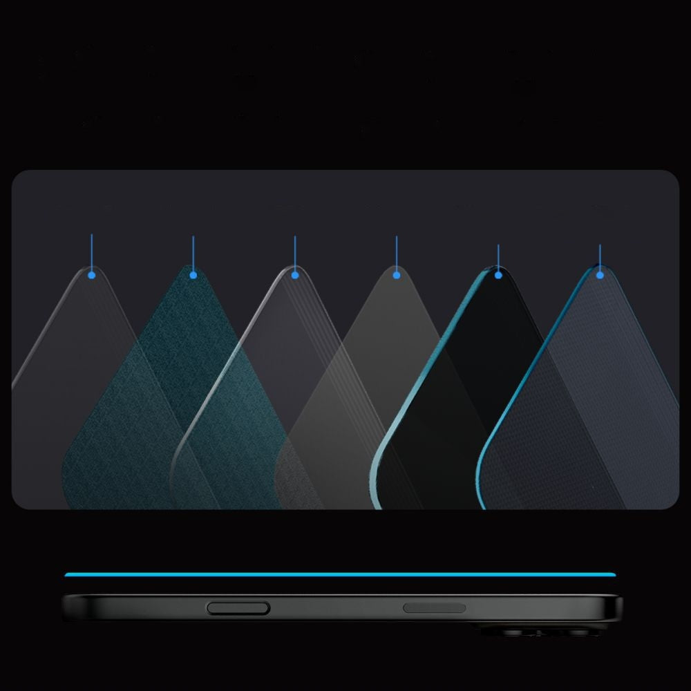 Grūdintas stiklas Apple iPhone 16 Pro / 17 / 17 Pro, privatumą saugantis, 2 vnt.