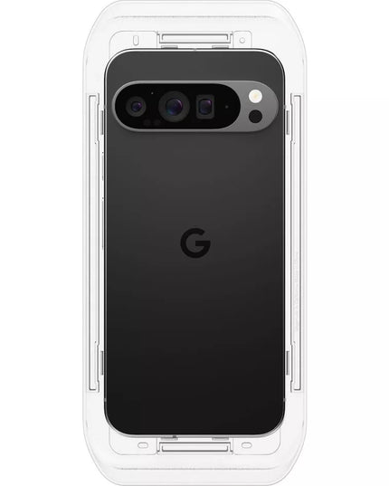 Grūdintas stiklas Google Pixel 9 / 9 Pro / 10 / 10 Pro, Spigen EZ Fit, 2 vnt.